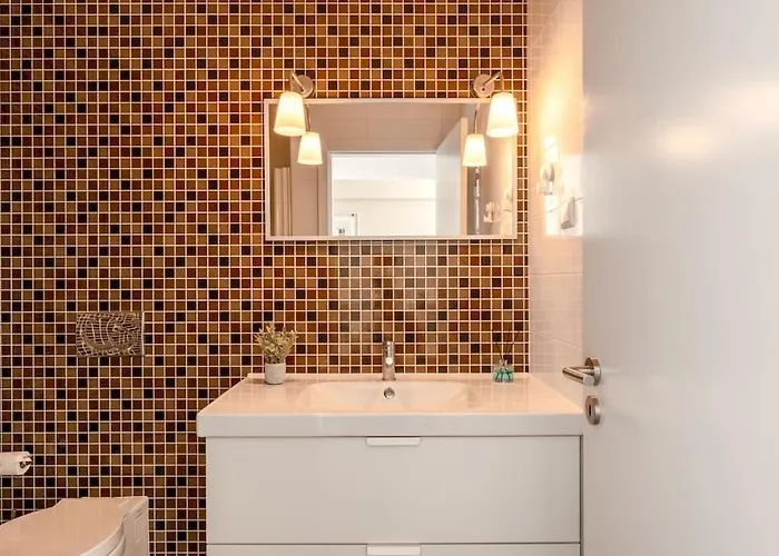 Sunset Terrace - Beachfront With Private Parking 公寓 纳扎雷